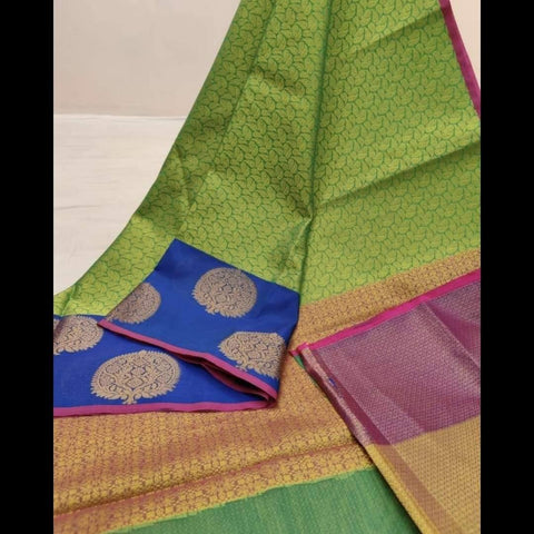Banarasi cora muslin silk saree - LumibellaFashion