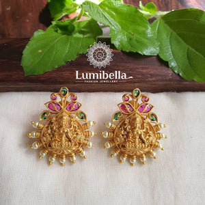 Lakshmi Style Stud Earrings